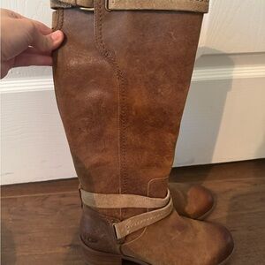 UGG Chestnut Leather Boots